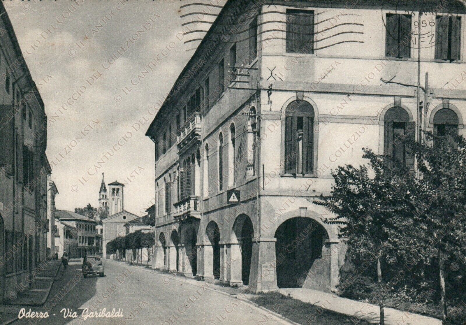 1956-oderzo-via-garibaldi-cartolina-viaggiata