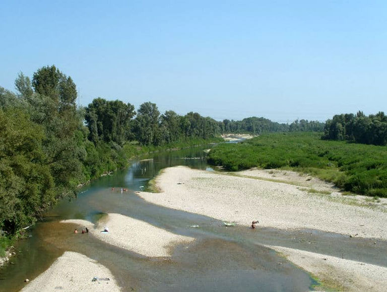 Il Piave a Cimadolmo